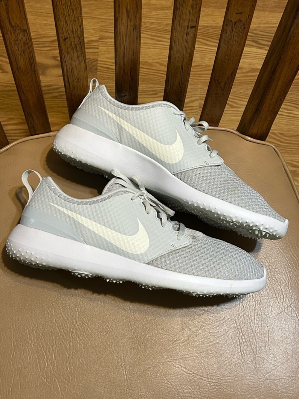 Nike Roshe G Pure Platinum Grey White Spikeless Golf Shoe CD6065-003 Size 13